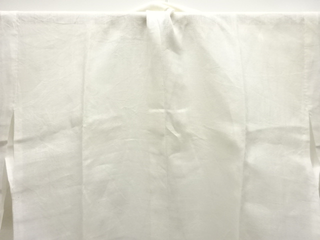  アンティーク　透かし織草葉模様夏用長襦袢